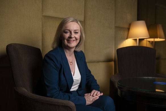 “Look at what he actually does”: Former British PM Liz Truss backed Donald Trump despite his ambivalence toward dictators.