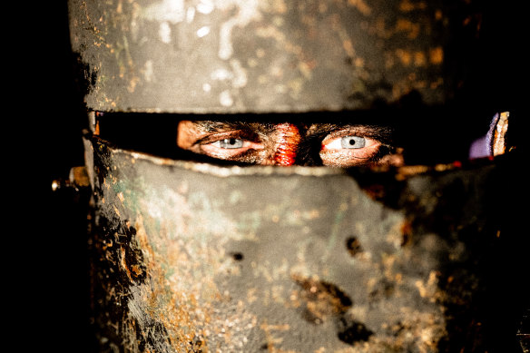 British actor George MacKay as Ned Kelly. 