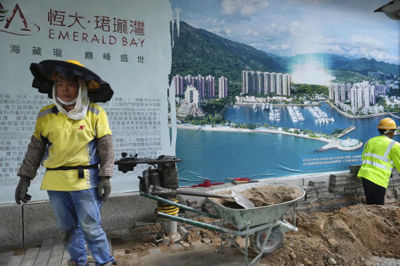 China is still grappling with a devastating property crisis. 