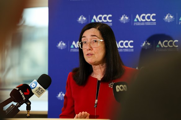 ACCC chair Gina Cass-Gottlieb.