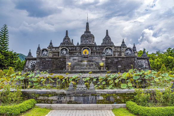 Temple monastery near Lovina in North Bali.