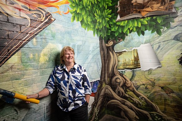 Castle Hill High School’s head of English, Lindy Jones, has been marking HSC exams for 37 years. 