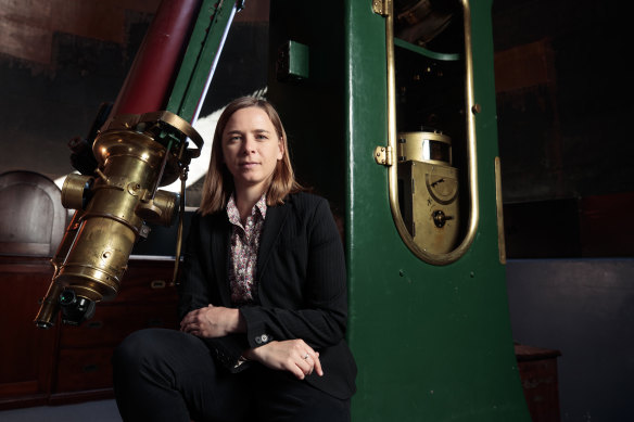 Professor Lisa Harvey-Smith, the Australian government’s women in STEM ambassador.