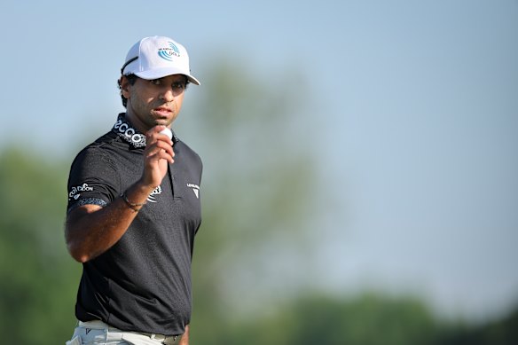 Aaron Rai has played a brilliant back nine to win his first major championship. 