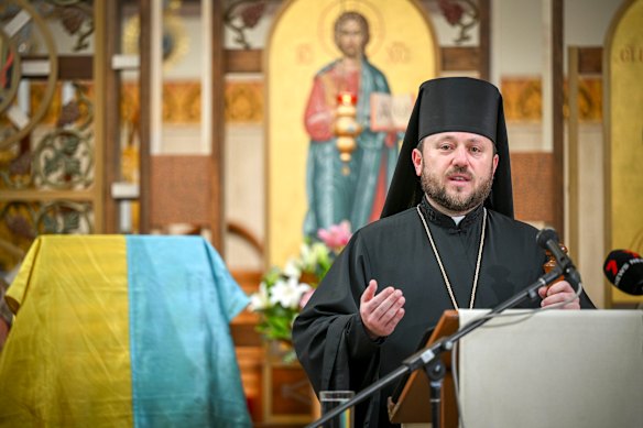 Cardinal Mykola Bychok is en route to Rome to elect the next pope.