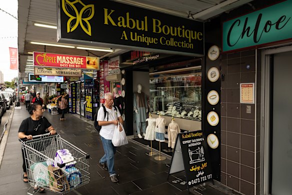 The owner of Kabul Boutique, Zaki Sultani, says the area feels less safe in the week since the attack.