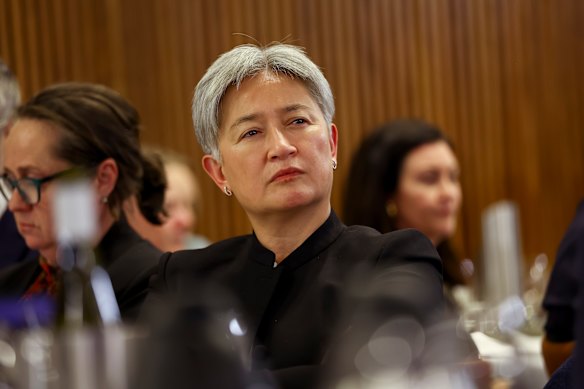 Foreign Minister Penny Wong is expected to issue a warning of the dangers of far-right policies.
