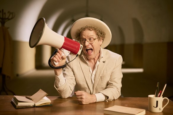 John Safran stars in new SBS documentary Shut Your Big Fat Mouth John Safran!