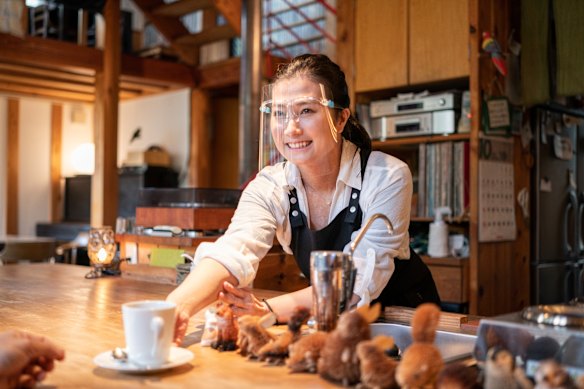 As of this week in the US you can sit inside a cafe and enjoy the hubbub of conversation.