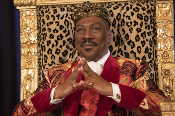 Eddie Murphy as Akeem Joffer in Coming 2 America.