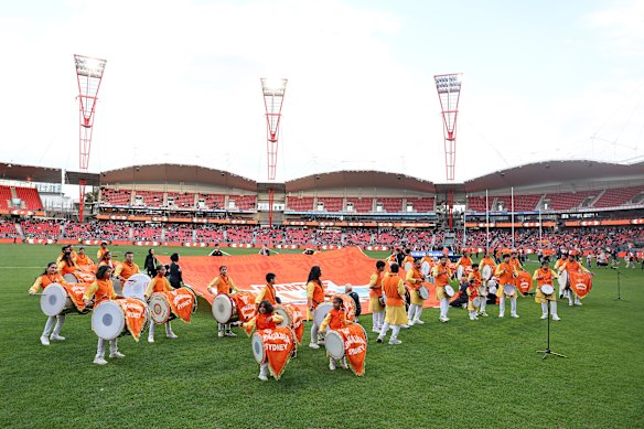 The Giants have struggled to attract bumper crowds to Engie Stadium.