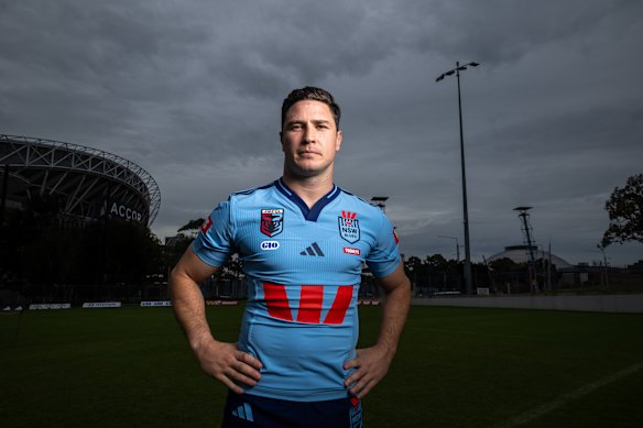 Blues playmaker Mitchell Moses.