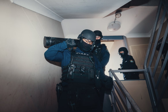 Hundreds of domestic violence offenders were arrested in the four-day raids.