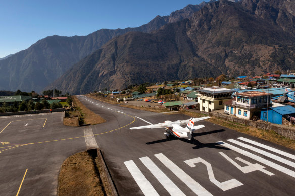 Lukla Airport, Nepal.