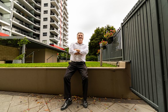 Vincent Woodgate got onto his building’s strata committee and drew up a program of works.