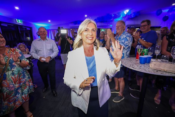 Liberal MP Sandra Brewer. 