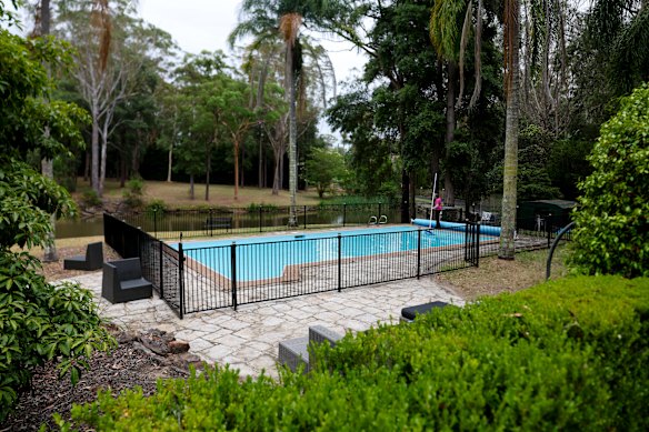 Sandra Read says she gets some regular bookings for her pool.