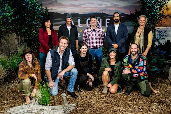 The Alone Australia season three cast on the SBS reunion special. 