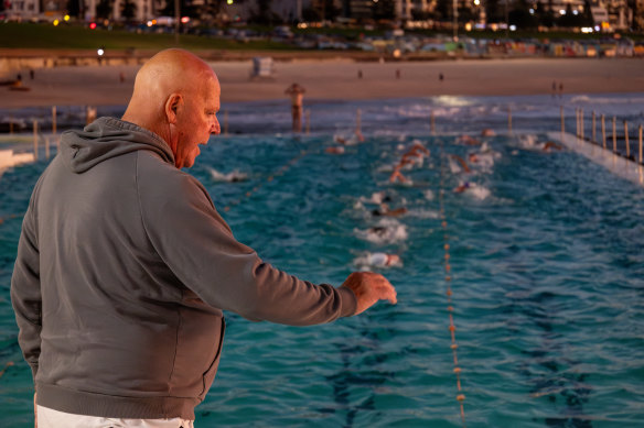 Neil Rogers, one-time fastest butterfly swimmer in the world and a beloved coach at Icebergs. He died last month, aged 70, of cancer.