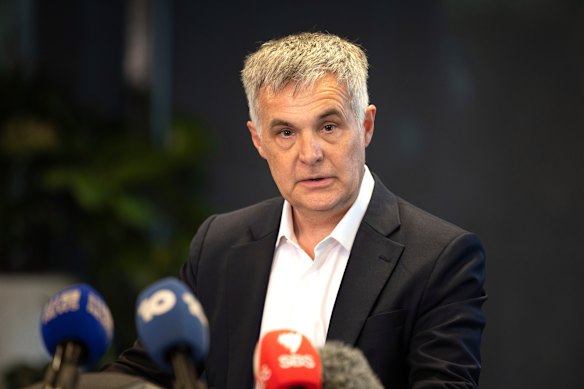 Optus CEO Stephen Rue.