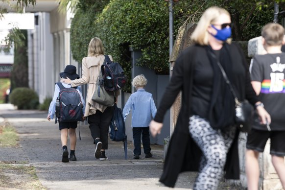 Children are missing school despite testing negative to COVID-19.