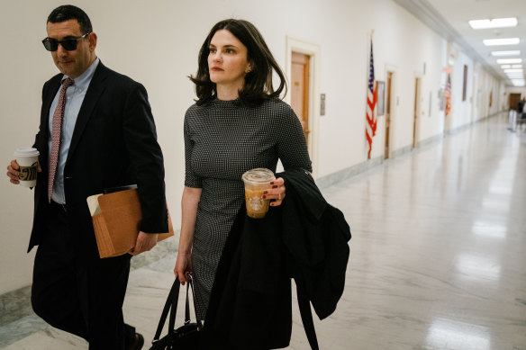 “The person that polices our thoughts,” according to Fox anchor Sean Hannity: Nina Jankowicz briefly headed the US government’s short-lived Disinformation Governance Board.