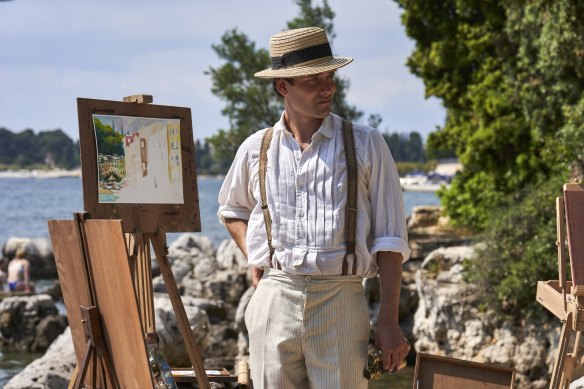 Lucian (Oliver Dench) in Hotel Portofino.