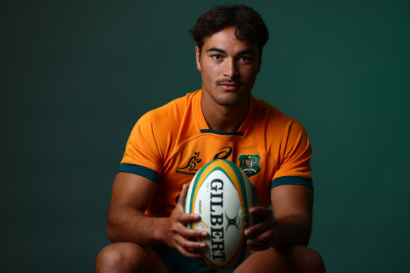 Jordan Petaia will wear the No.15 jersey this weekend against England.