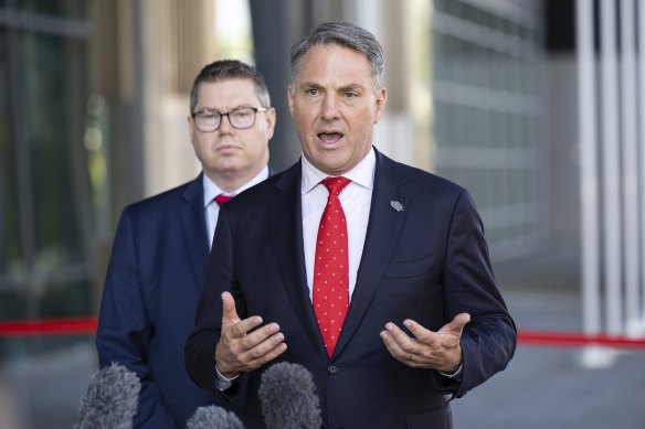 Defence Minister Richard Marles is in Darwin after the defence strategic review. 