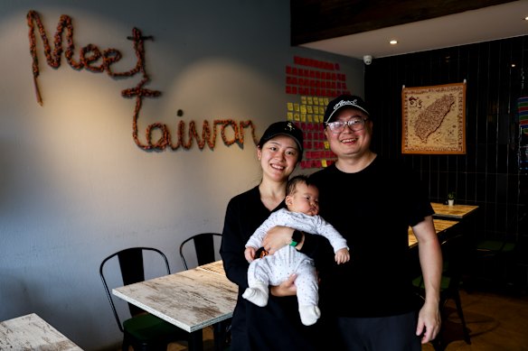 Chef Johnny and his wife Judy.