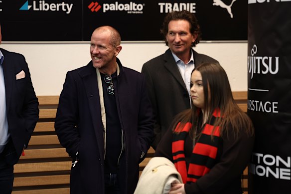 The Bombers are a long way from the glory days of Jason Johnson and James Hird.
