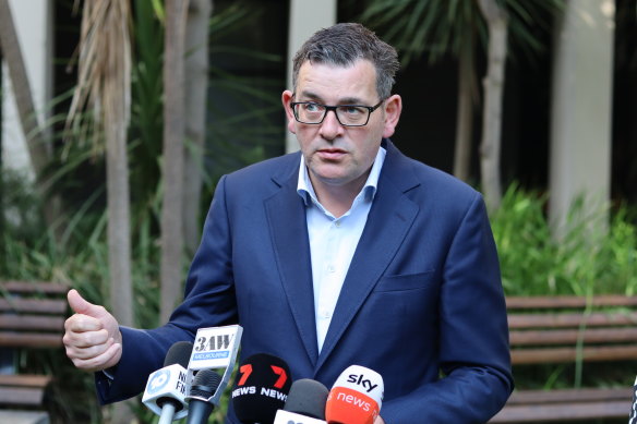 Premier Daniel Andrews: A lot of services are “basically double-ups”.
