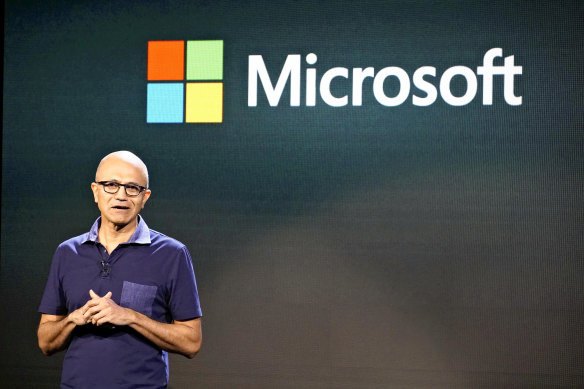 Notably absent from the letter are Google CEO Sundar Pichai and Microsoft CEO Satya Nadella (pictured), the field’s two most powerful corporate leaders.
