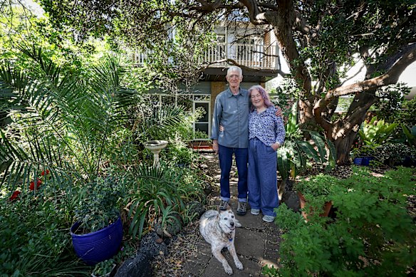 Hardy and Casey-Hardy have their Seaholme home listed for auction with a published reserve.