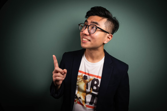 Hong Kong comedian Chan Lok Tim.