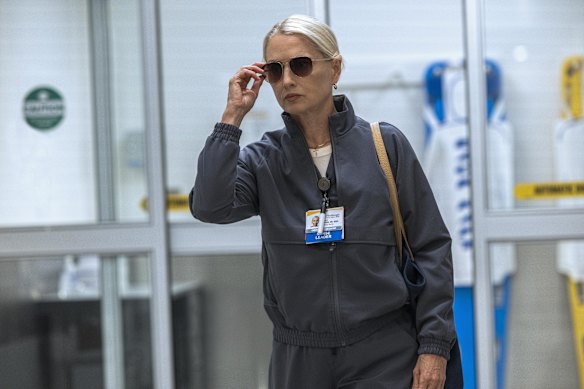 Nurse Dana (Katherine LaNasa) in The Pitt season two