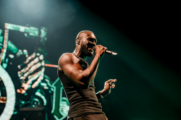 Best until last: Stormzy blew away the competition at Laneway.