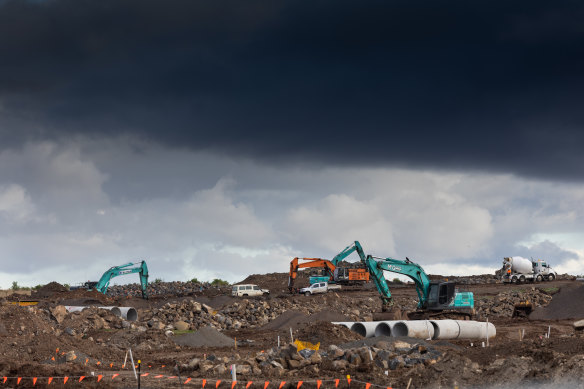 Housing starts in Australia are at their lowest in a decade, according to the Housing Industry Association.