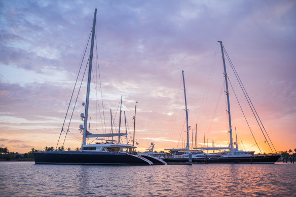 Port Denarau Marina is a departure point for cruises, but you can also shop and dine there.