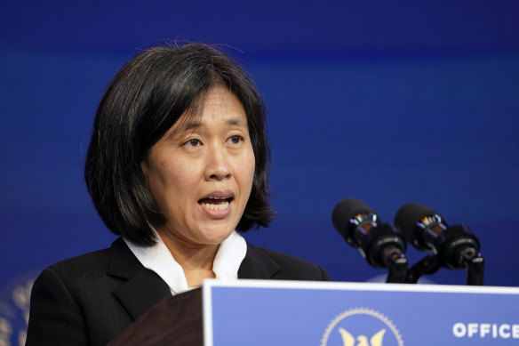 Katherine Tai is Joe Biden's nominee as US Trade Representative.