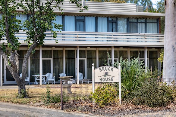 Bruck House, parte do enclave projetado por Boyd em Wangaratta. 
