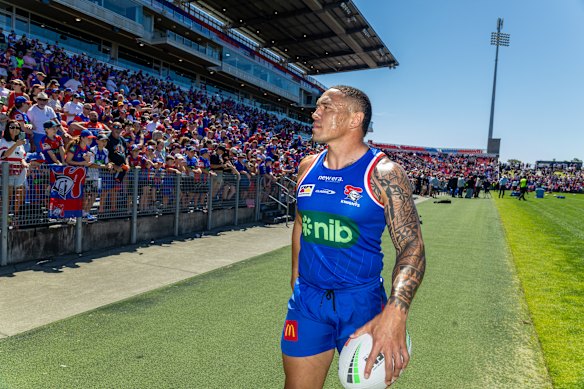 The 35-year-old played a key role for the Newcastle Knights’ in their charge to the NRL Grand Final.
