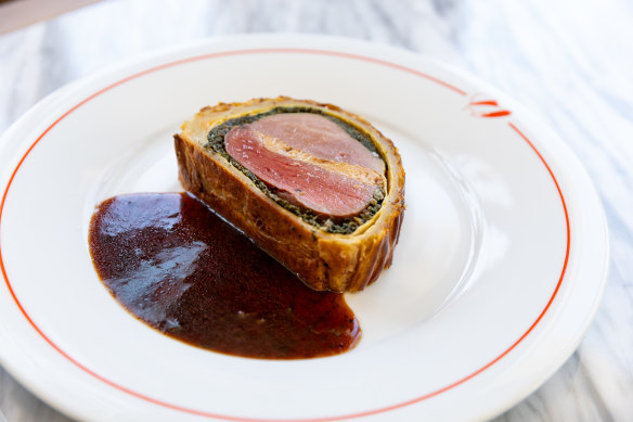 Signature boeuf en croute.