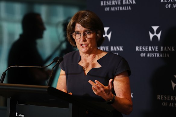 Reserve Bank governor Michele Bullock.