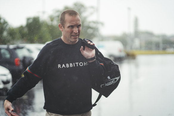 Interim Rabbitohs coach Ben Hornby.