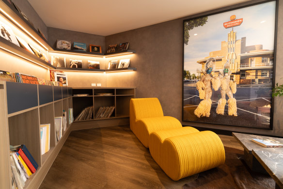 Build-to-rent apartments come with high-end communal features, such as Fitzroy and Co’s record lounge.  