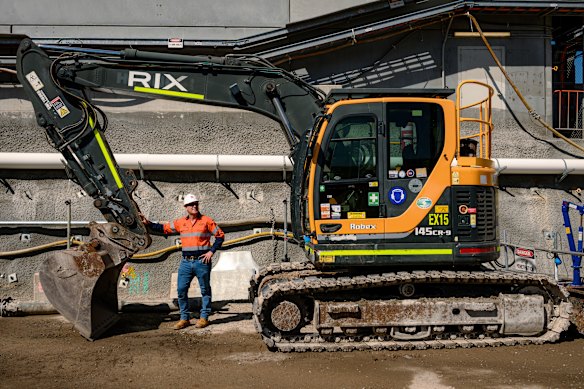 M6 project director Will Freelander in a section where jet-grouting will be used to stabilise soft ground.