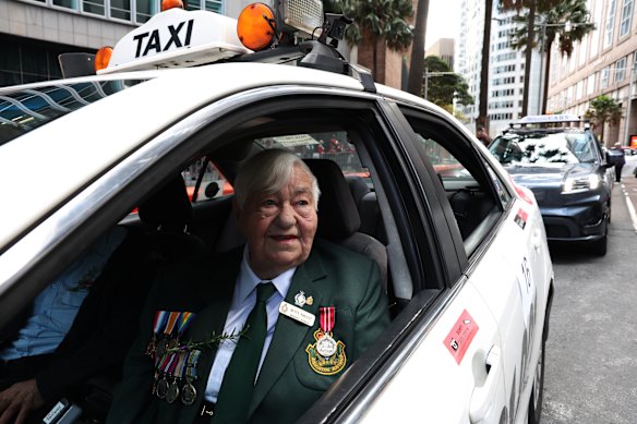 Betty Niblett, 92, who served with the Women’s Royal Australian Army Corps, said she was sorry national service was no longer a policy. 