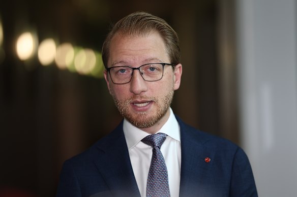 Liberal senator James Paterson warned Australia could fall behind other countries competing for AI investment.