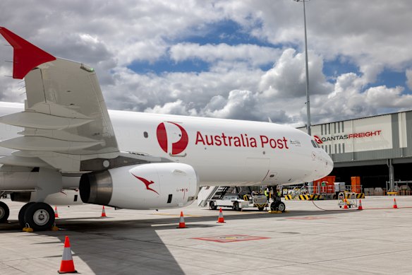 The A321 freighter is the first of three larger replacement aircraft. 